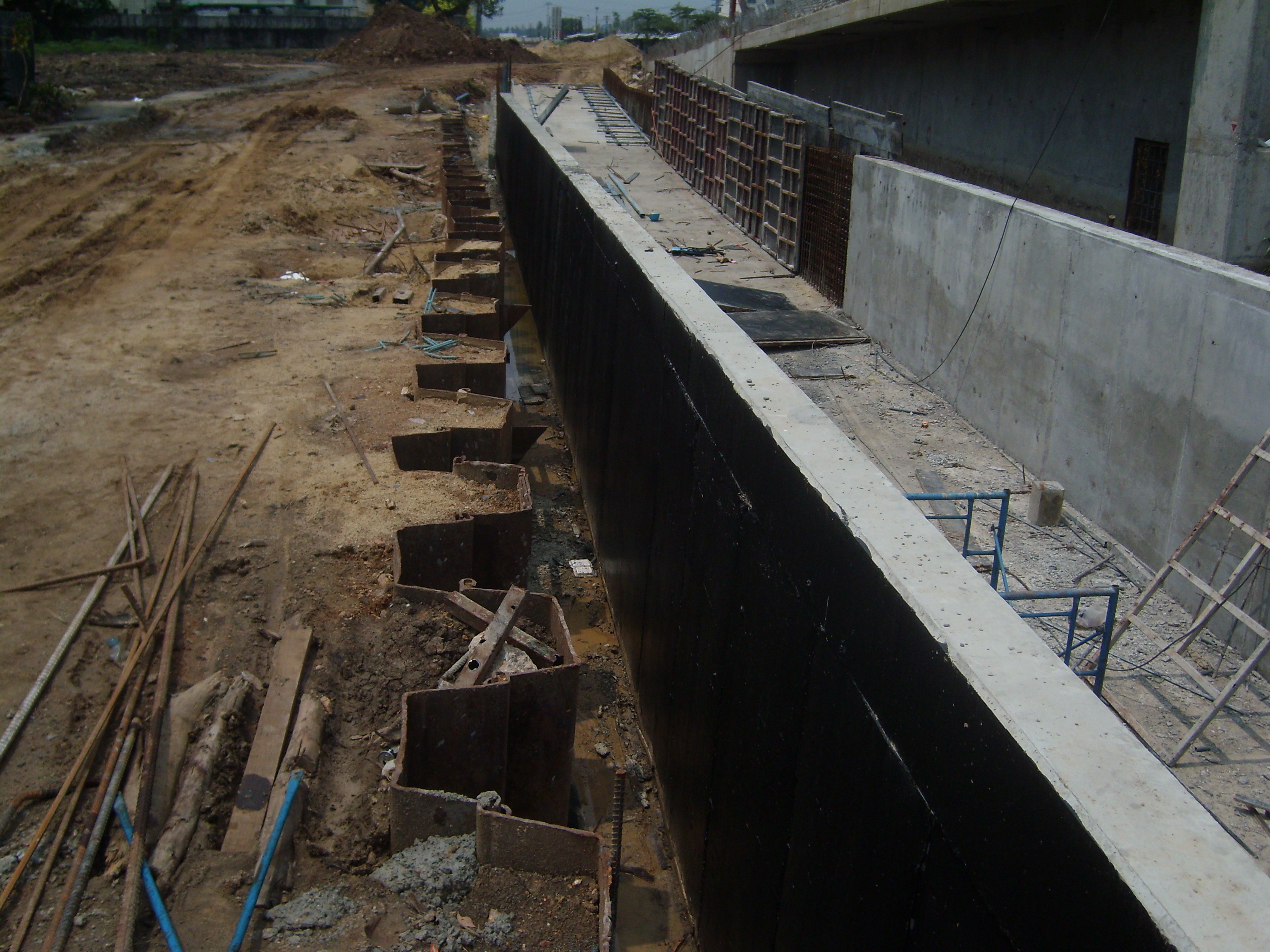 งานติดตั้งระบบกันซึม