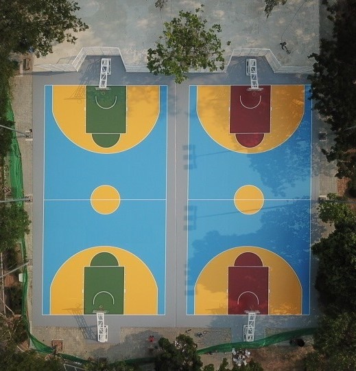 งานทำพื้นสนามกีฬา