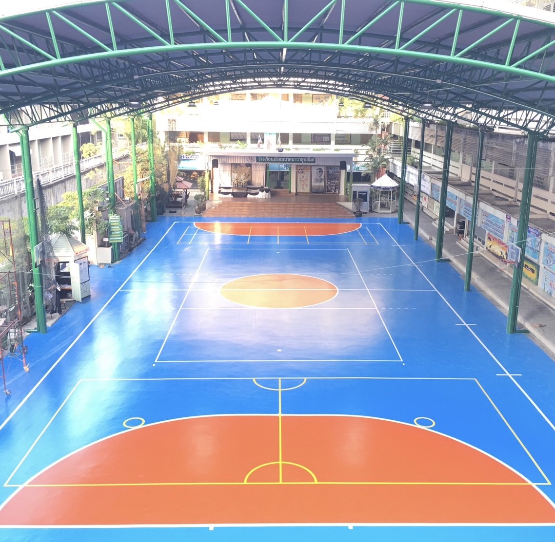 งานทำพื้นสนามกีฬา