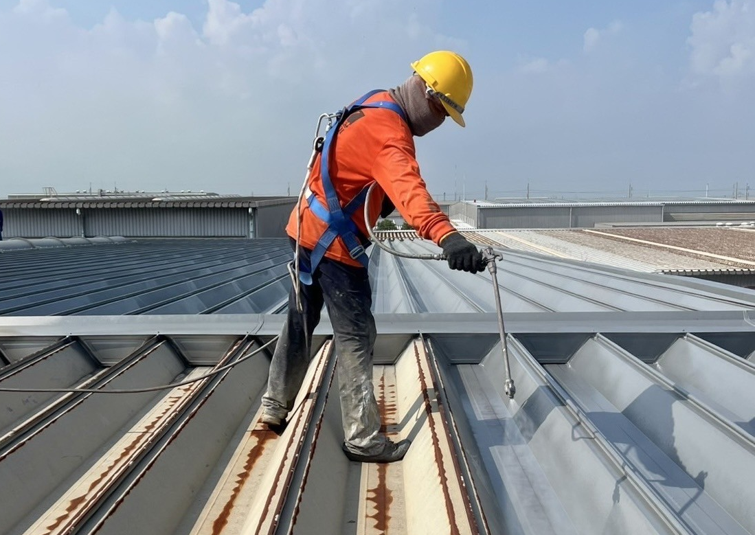 งานป้องกันสนิม ป้องกันการกัดกร่อน