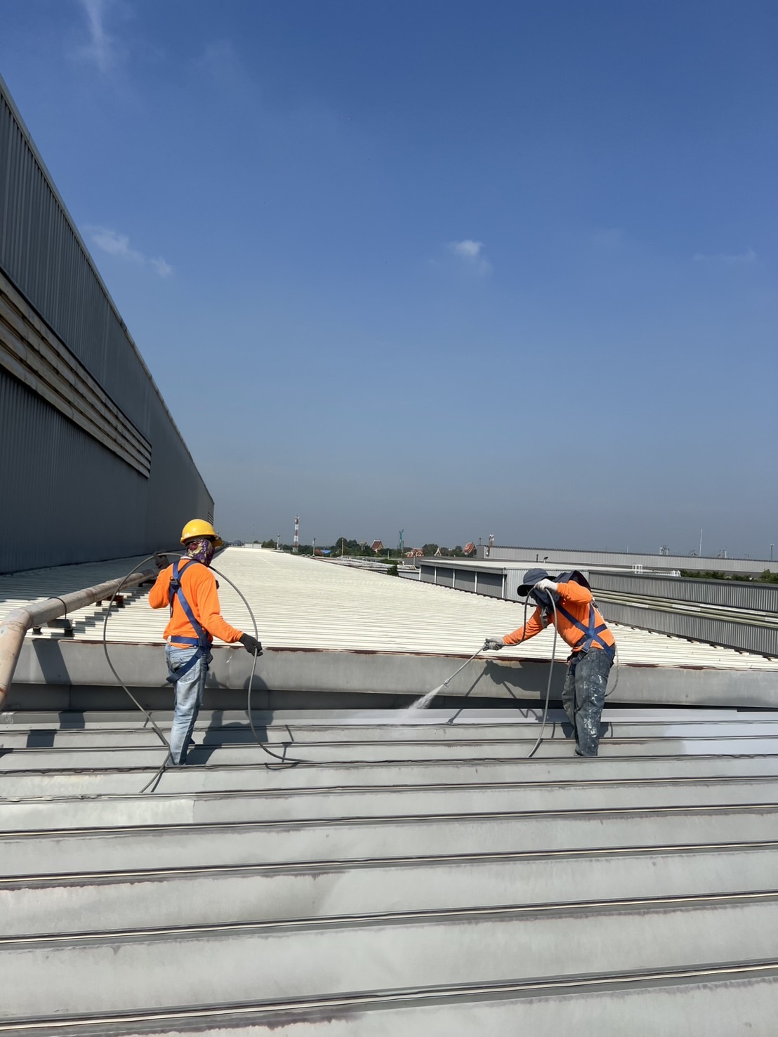 งานป้องกันสนิม ป้องกันการกัดกร่อน