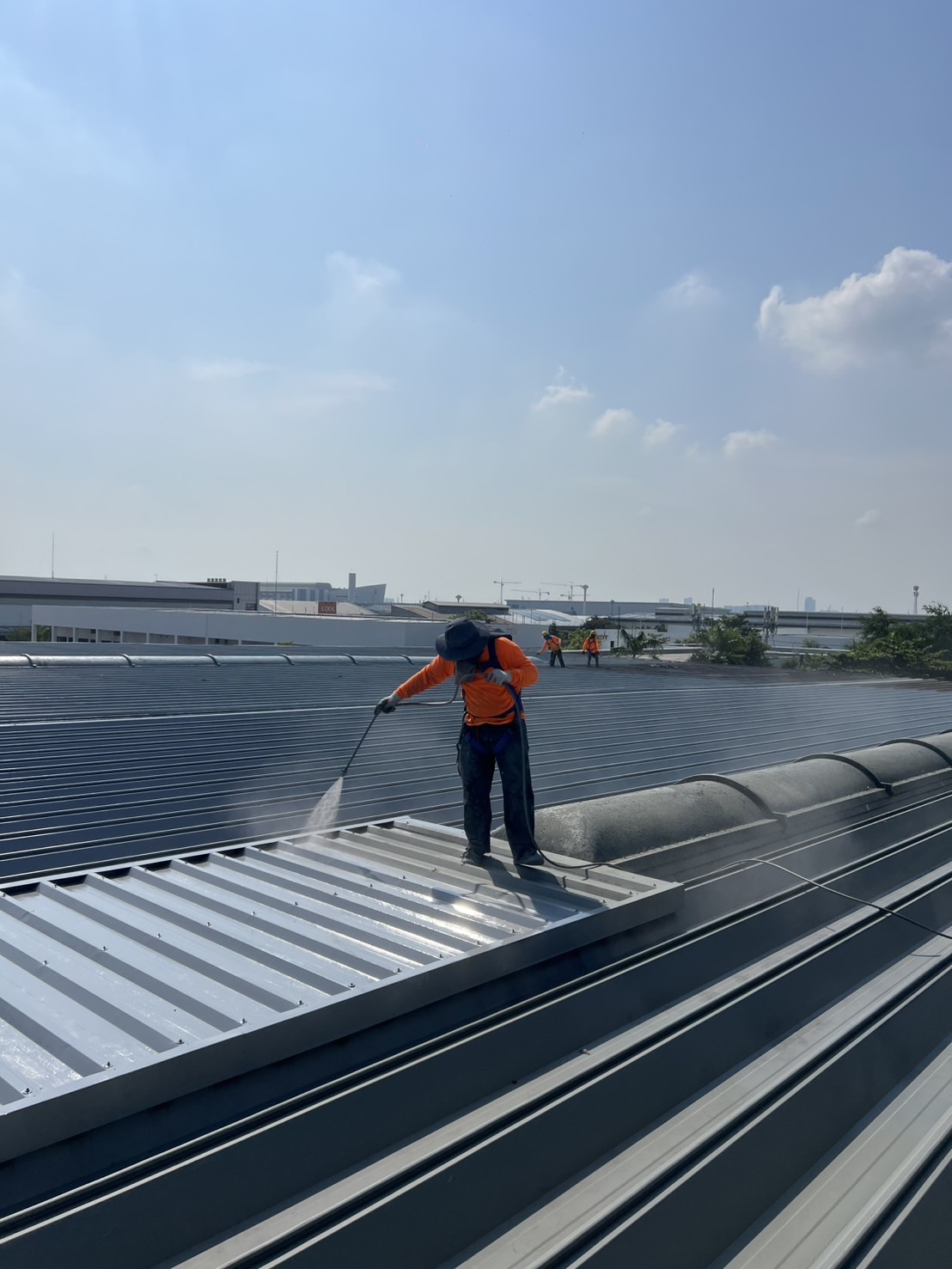 งานป้องกันสนิม ป้องกันการกัดกร่อน