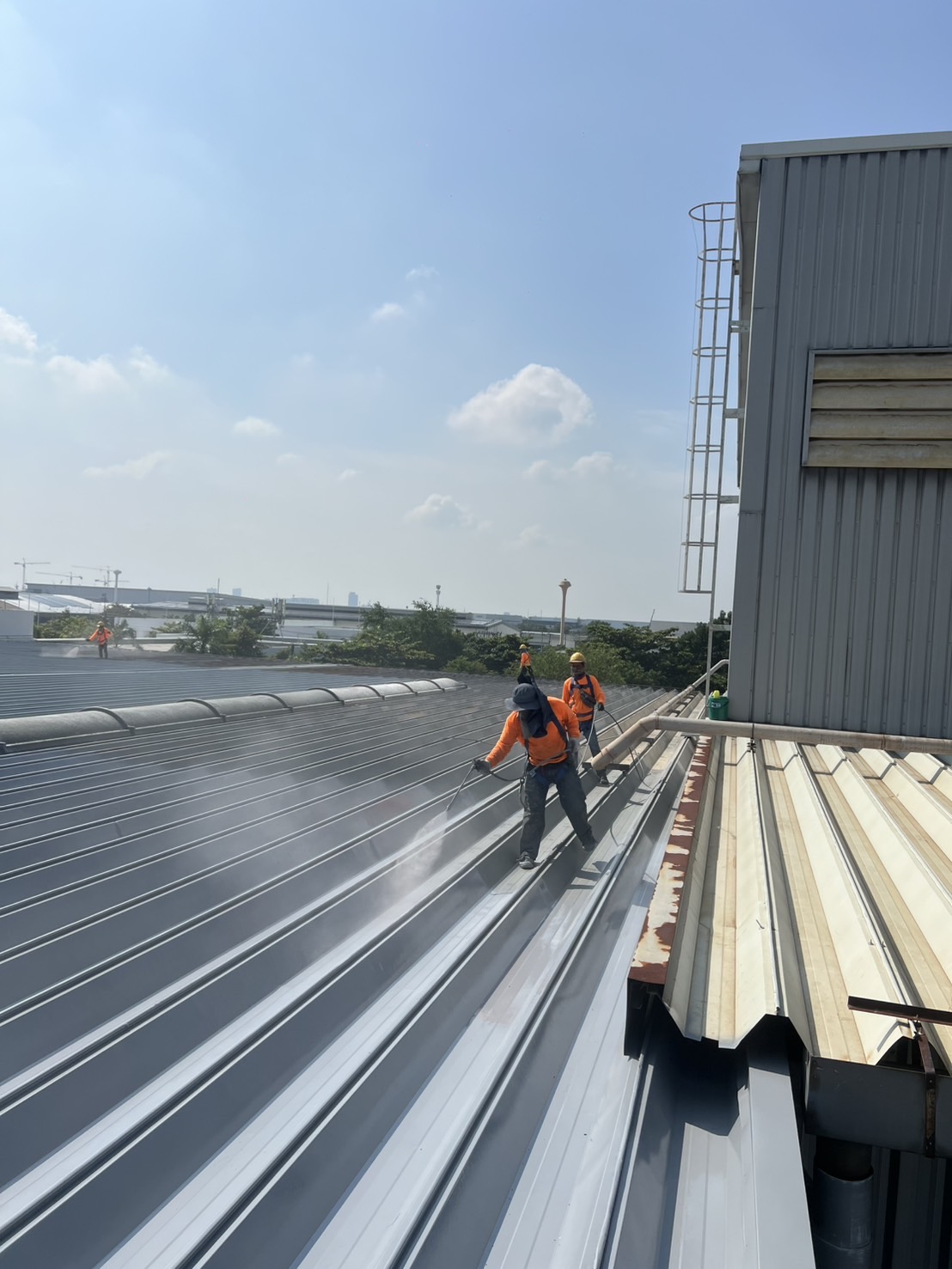 งานป้องกันสนิม ป้องกันการกัดกร่อน