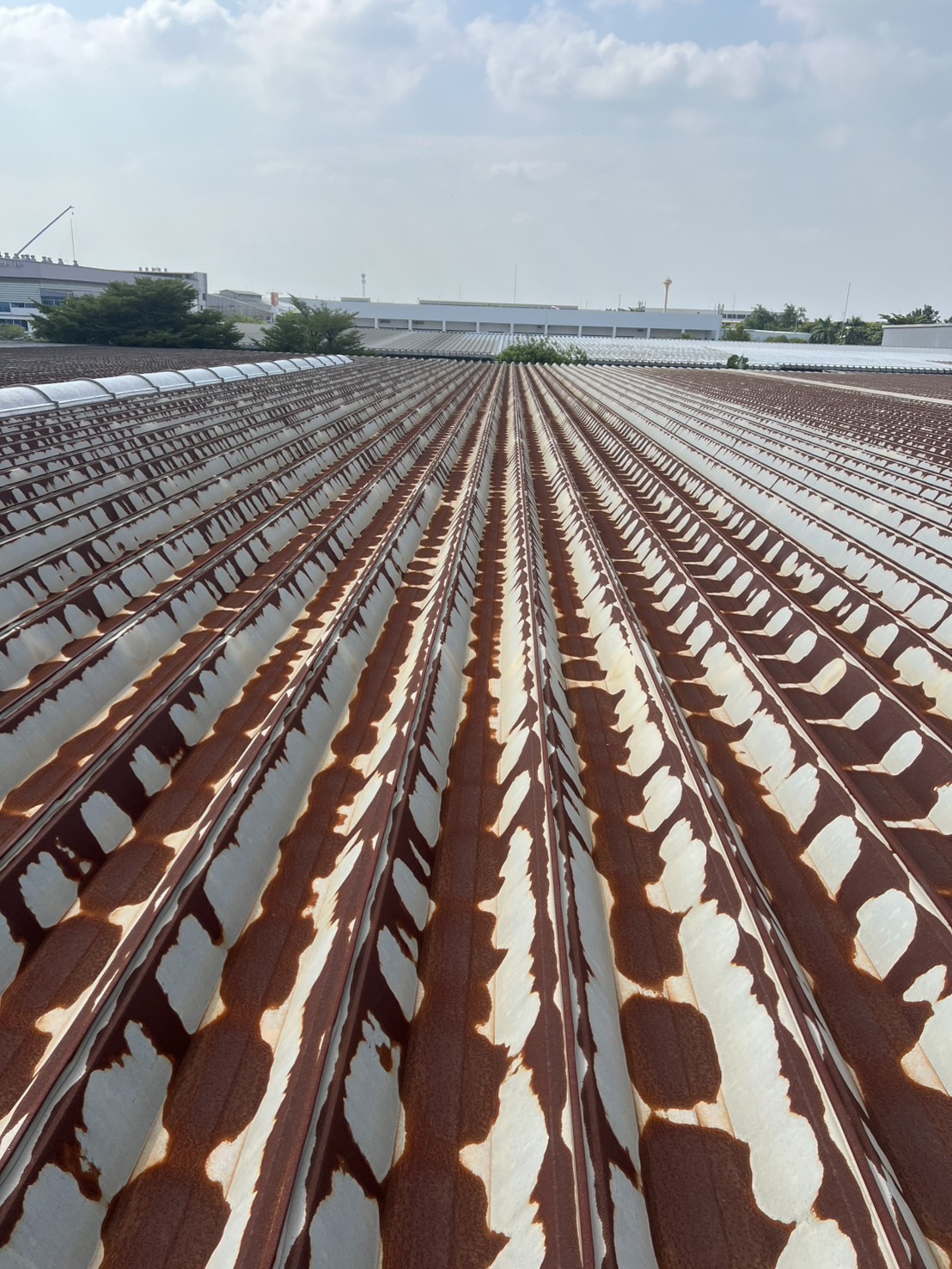 งานป้องกันสนิม ป้องกันการกัดกร่อน