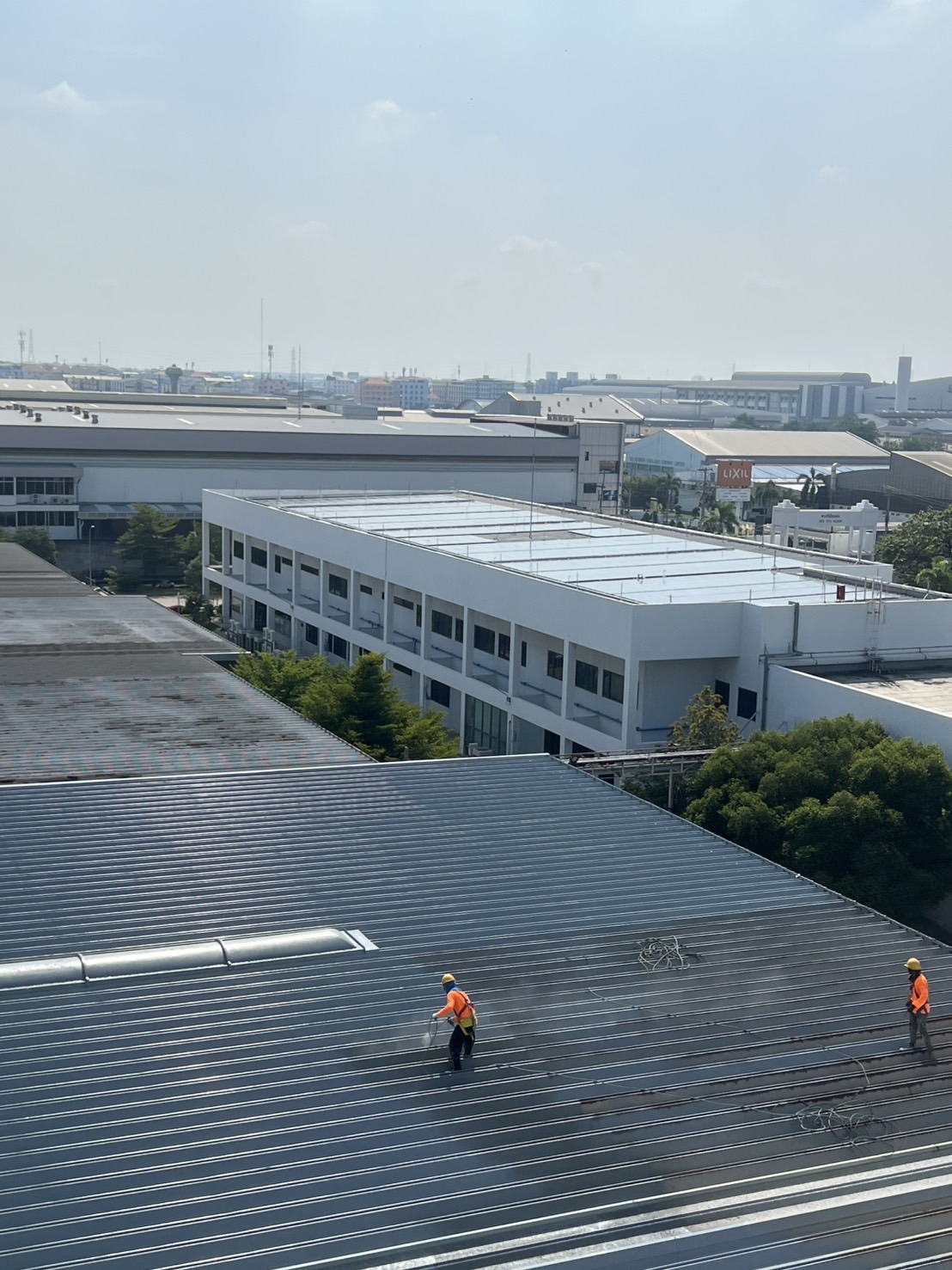 งานป้องกันสนิม ป้องกันการกัดกร่อน