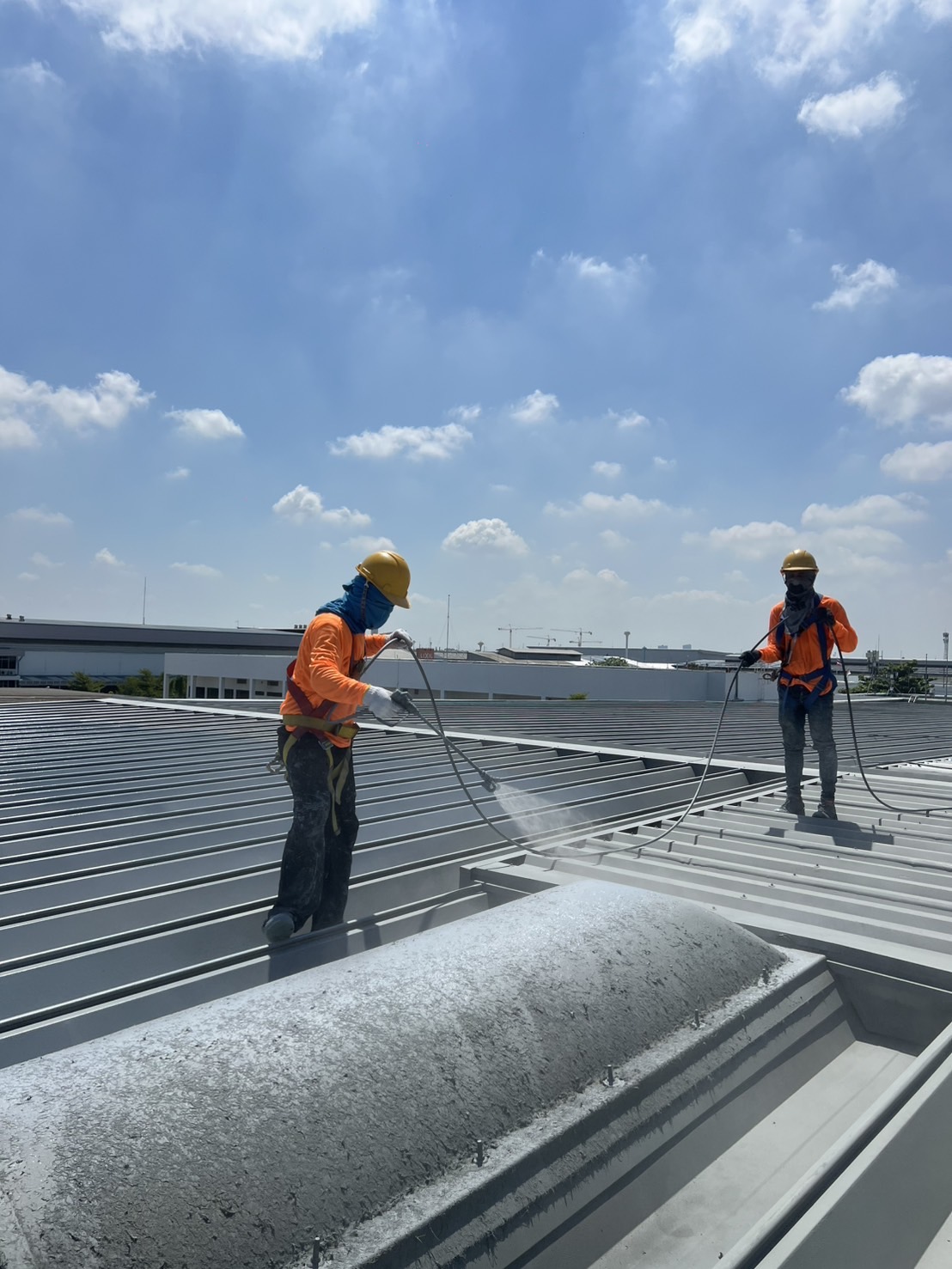 งานป้องกันสนิม ป้องกันการกัดกร่อน