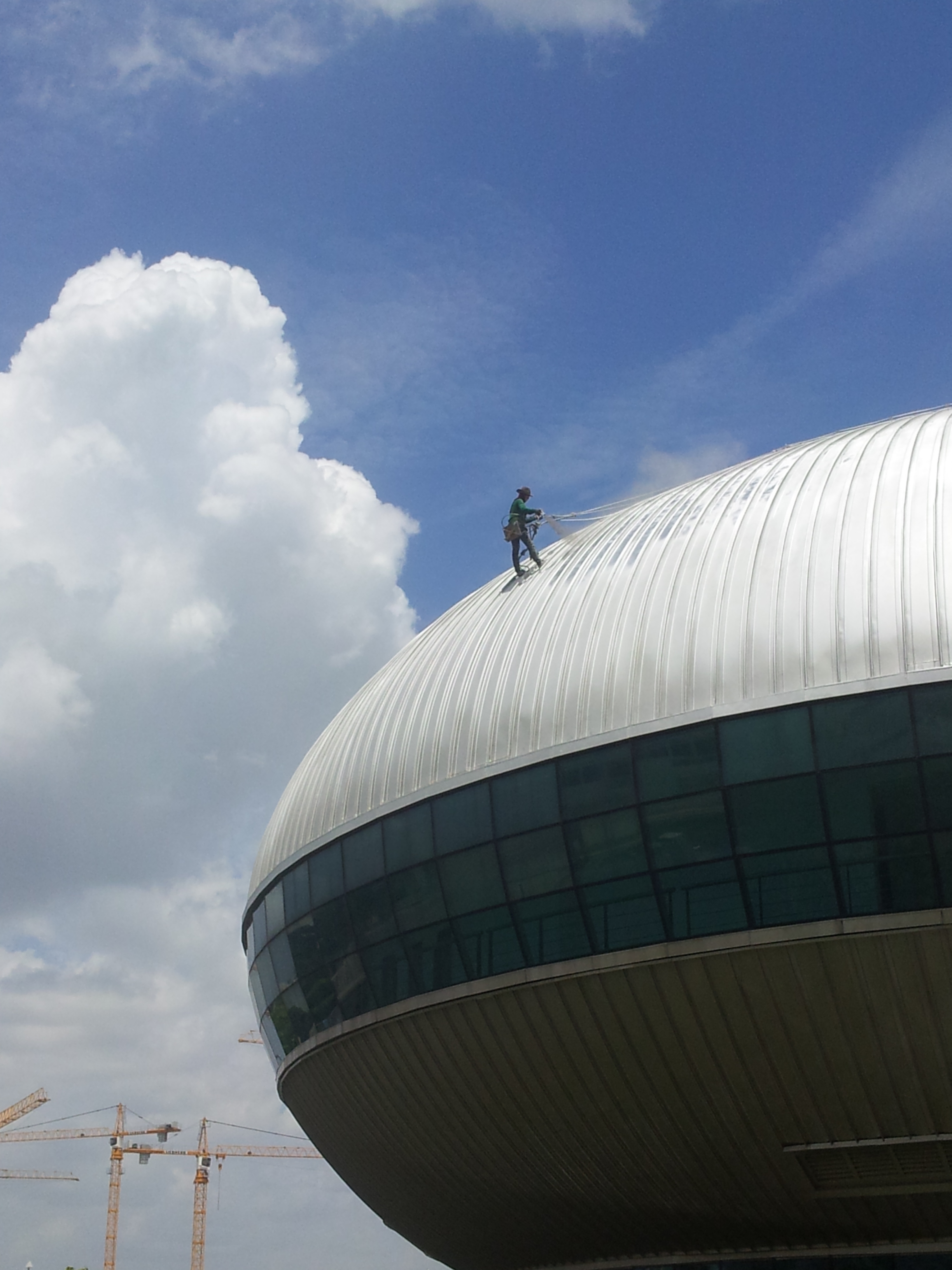 งานพ่นสีเซรามิคสะท้อนความร้อน